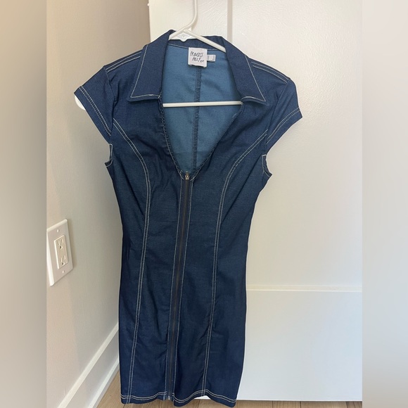 Princess Polly denim dress - Picture 2 of 2